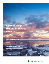 Climate change impacts on extreme weather
